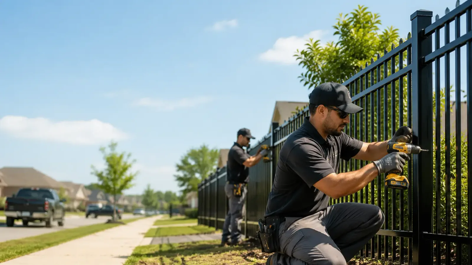 Metal Fence Installation in Chestnut Ridge, PA
